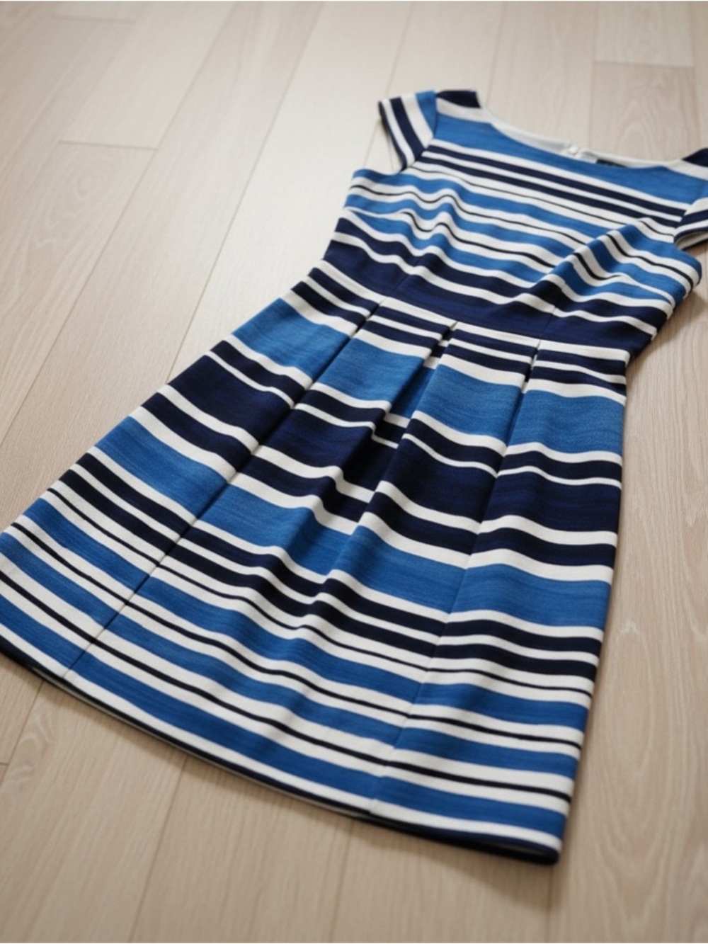 kate spade Blue and White Striped  Dress